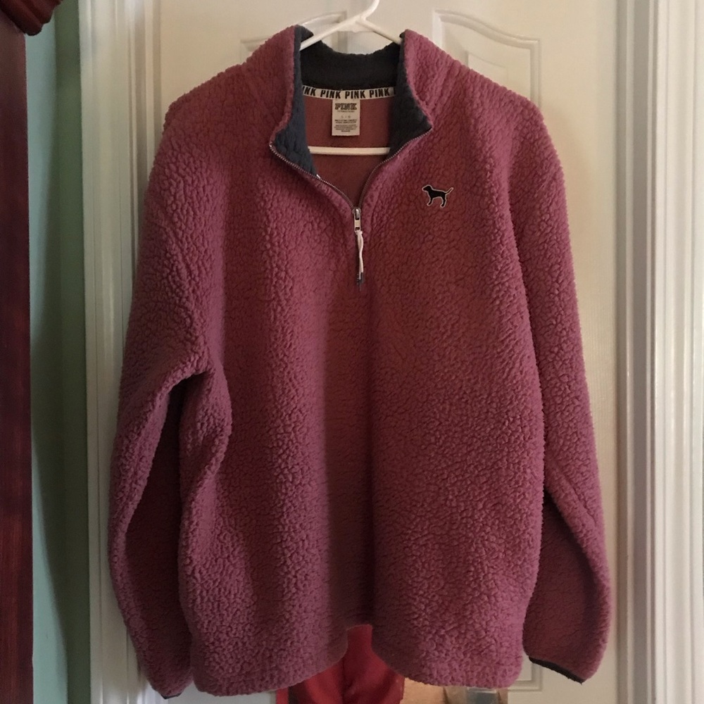 Pink pullover